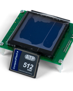 Display with plug and screensaver blue for MC135/235/236